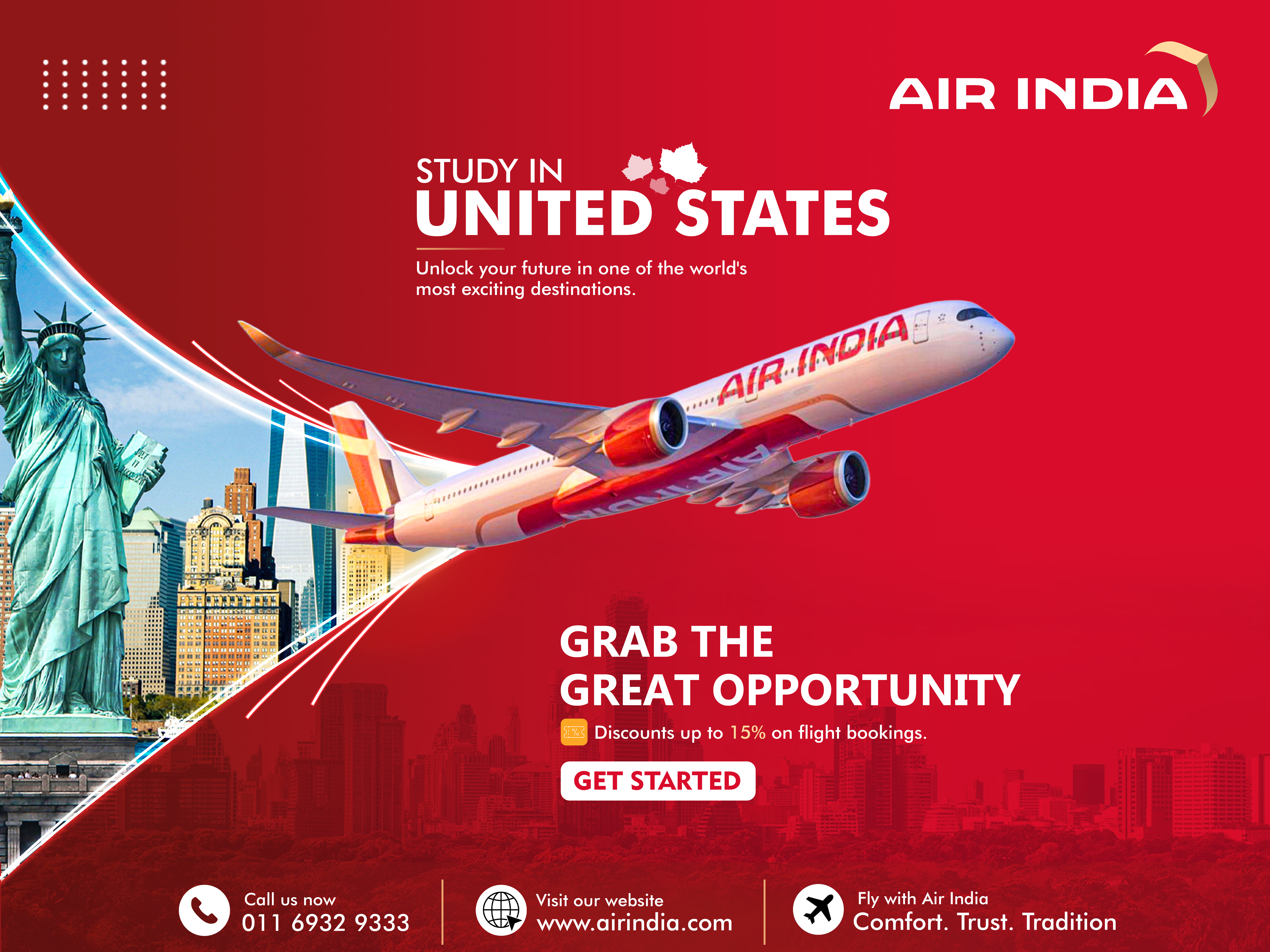 University Admission Poster
